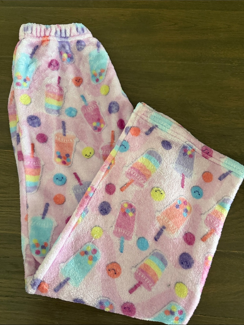 Girls' Pink IScream Fleece Pajama Pants
